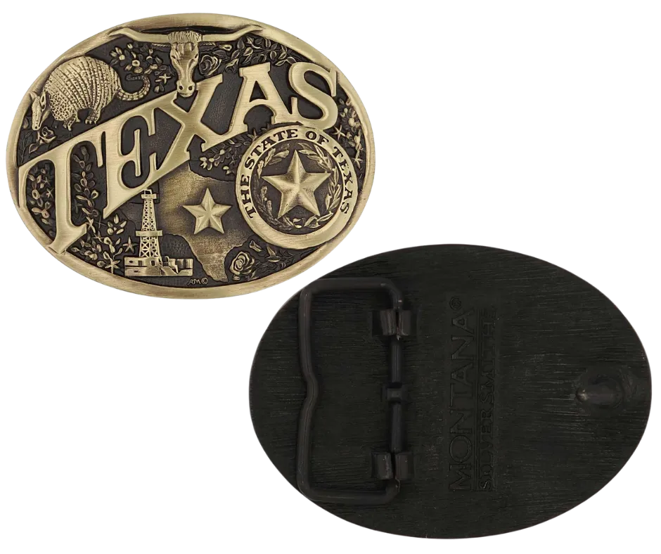 Texas State Buckle