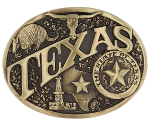 Texas State Buckle