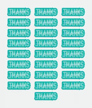 Thank you for your order sticker pack 25PCs
