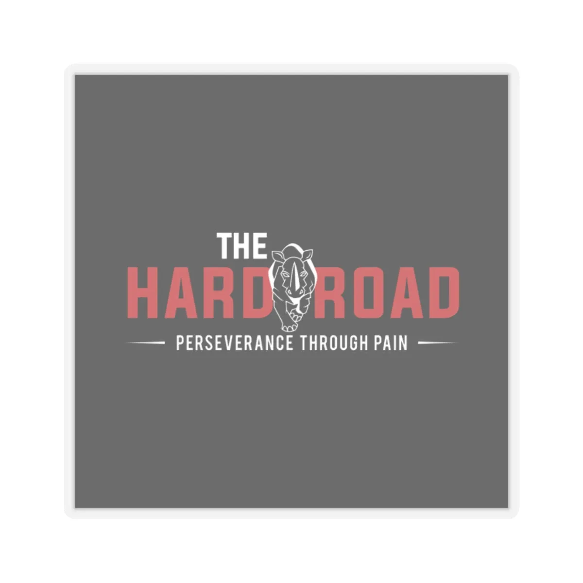 The Hard Road Banner Sticker