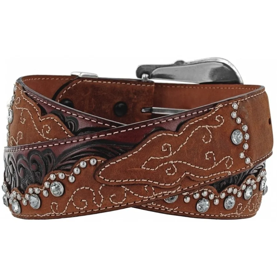 The Kaitlyn Ladies Brown Belt by Tony Lama