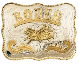 The "BIG RODEO" Belt Buckle