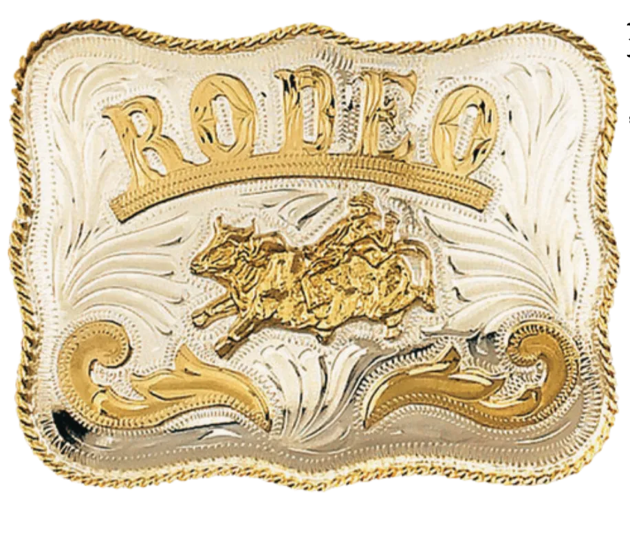 The "BIG RODEO" Belt Buckle