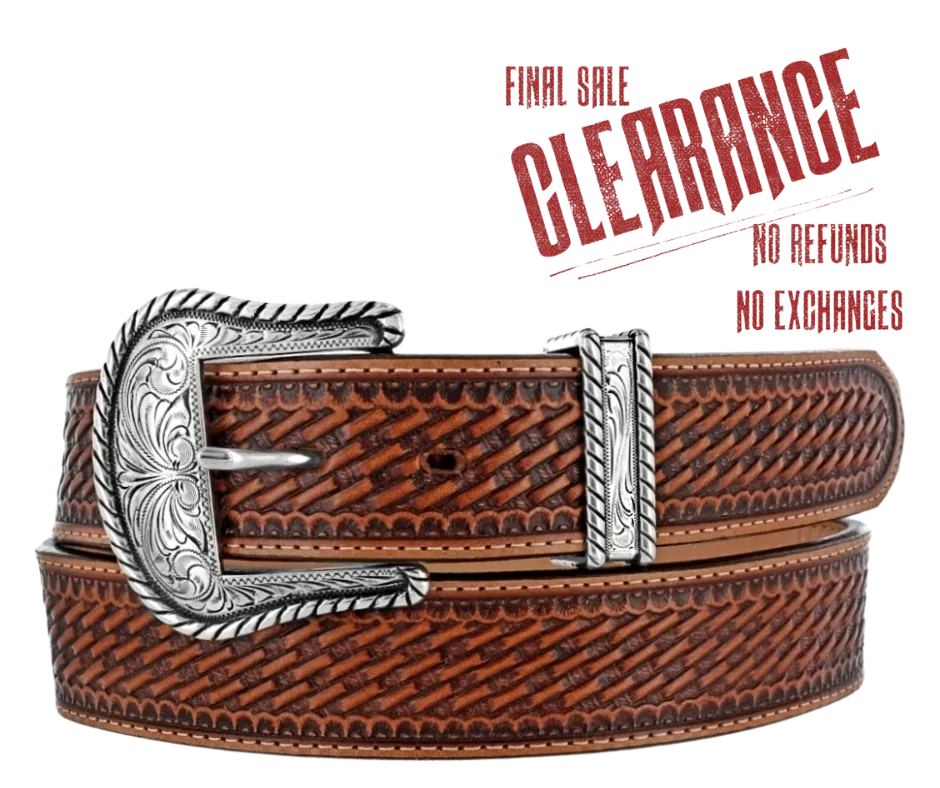 The "Bronco" Extra Heavy Belt by Justin