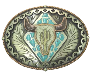 The "Buffalo Plains" Belt Buckle
