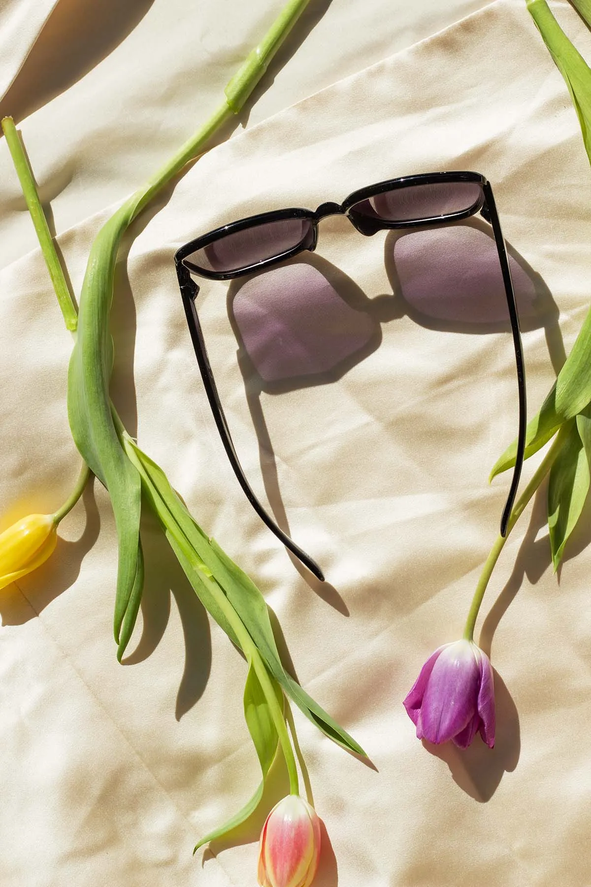 Thin Frame Butterfly Cat Eye Sunglasses