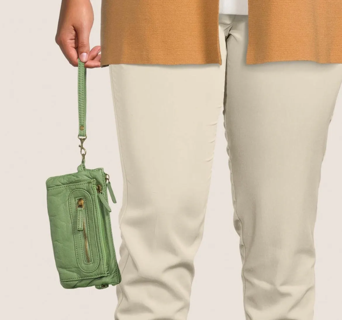 Three Way Crossbody Wristlet