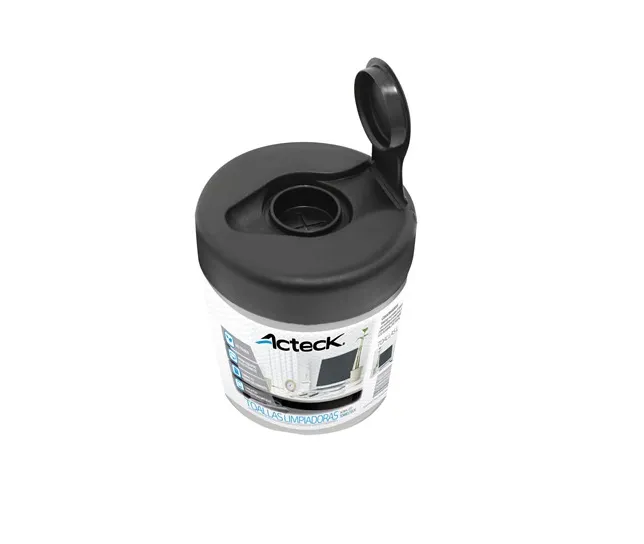 Toallas Limpiadoras Acteck 30 Piezas Color Blanco