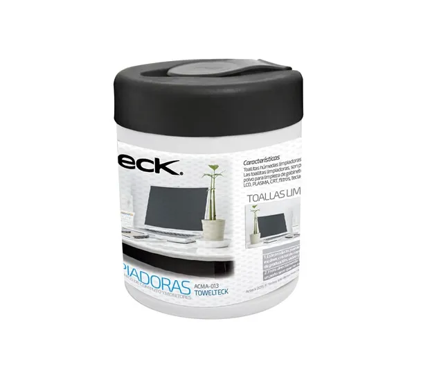 Toallas Limpiadoras Acteck 30 Piezas Color Blanco