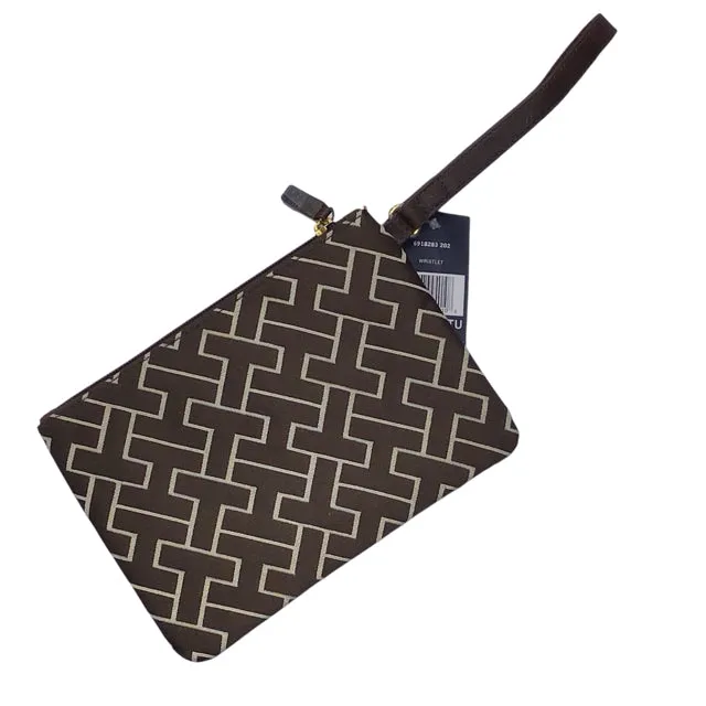 Tommy Hilfiger NWT Brown Wristlet