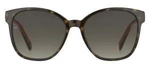 Tommy Hilfiger TH 1811/S 086_HA Square Plastic Havana Sunglasses with Brown Gradient Lens