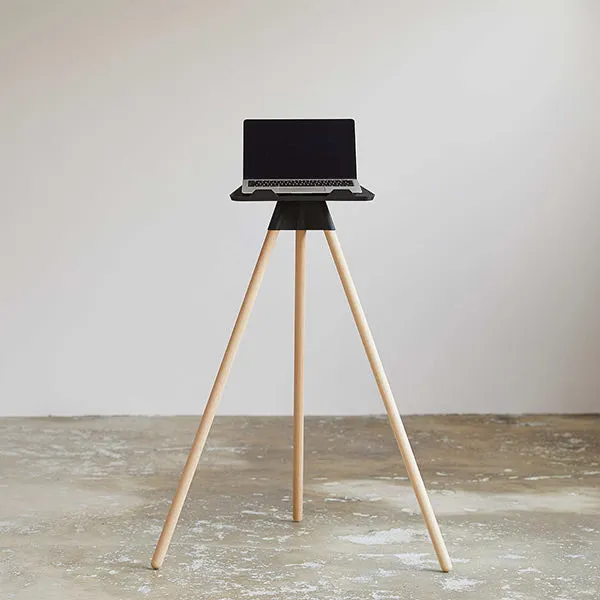 tons Laptop Ständer White Beech