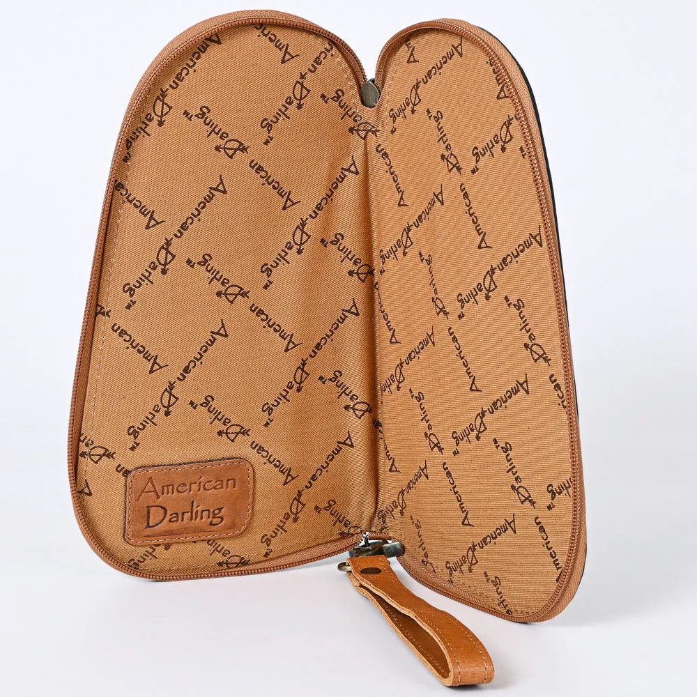 Tooled Leather Pew Pew Case