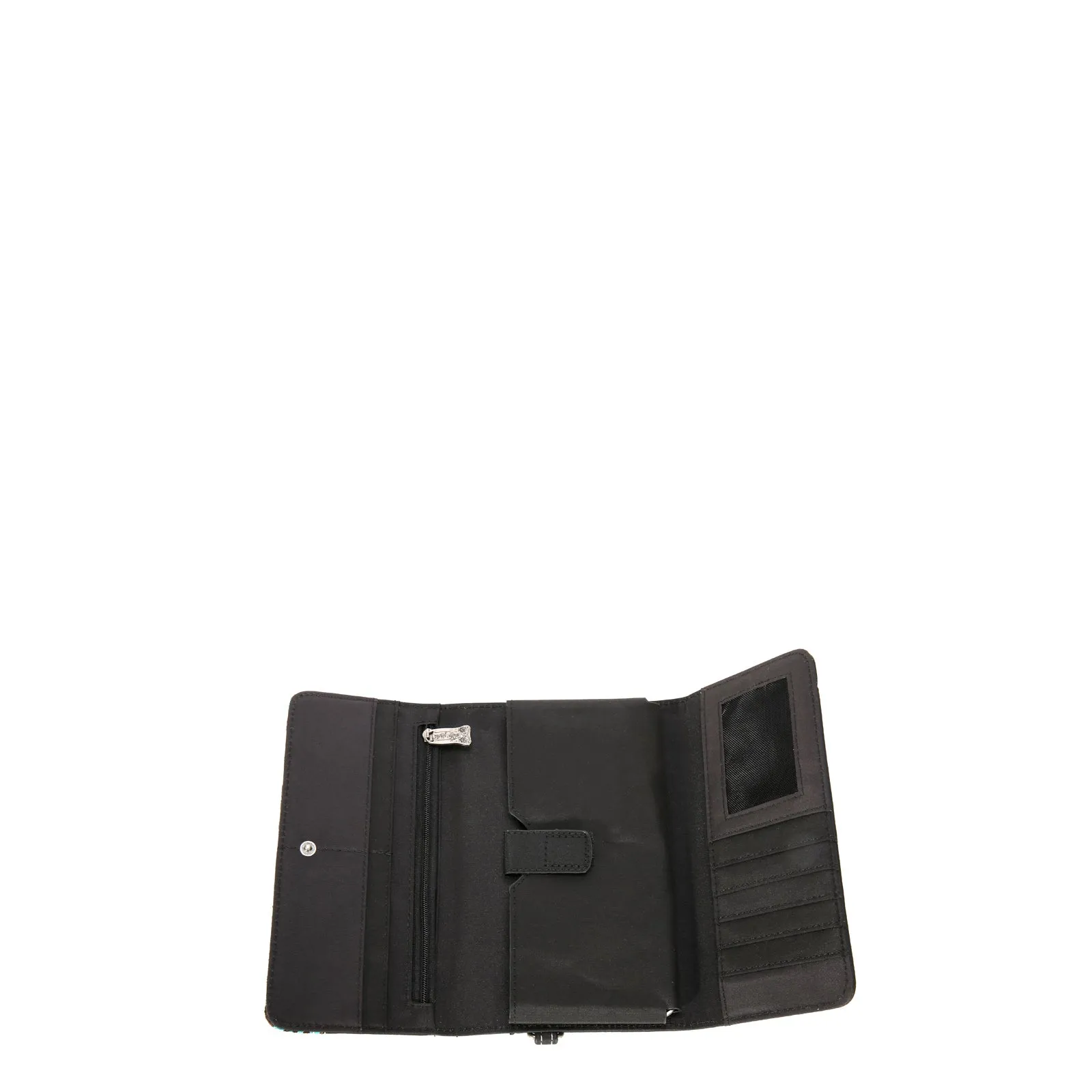 TR136-W018 Trinity Ranch Hair-On Cowhide Collection Wallet