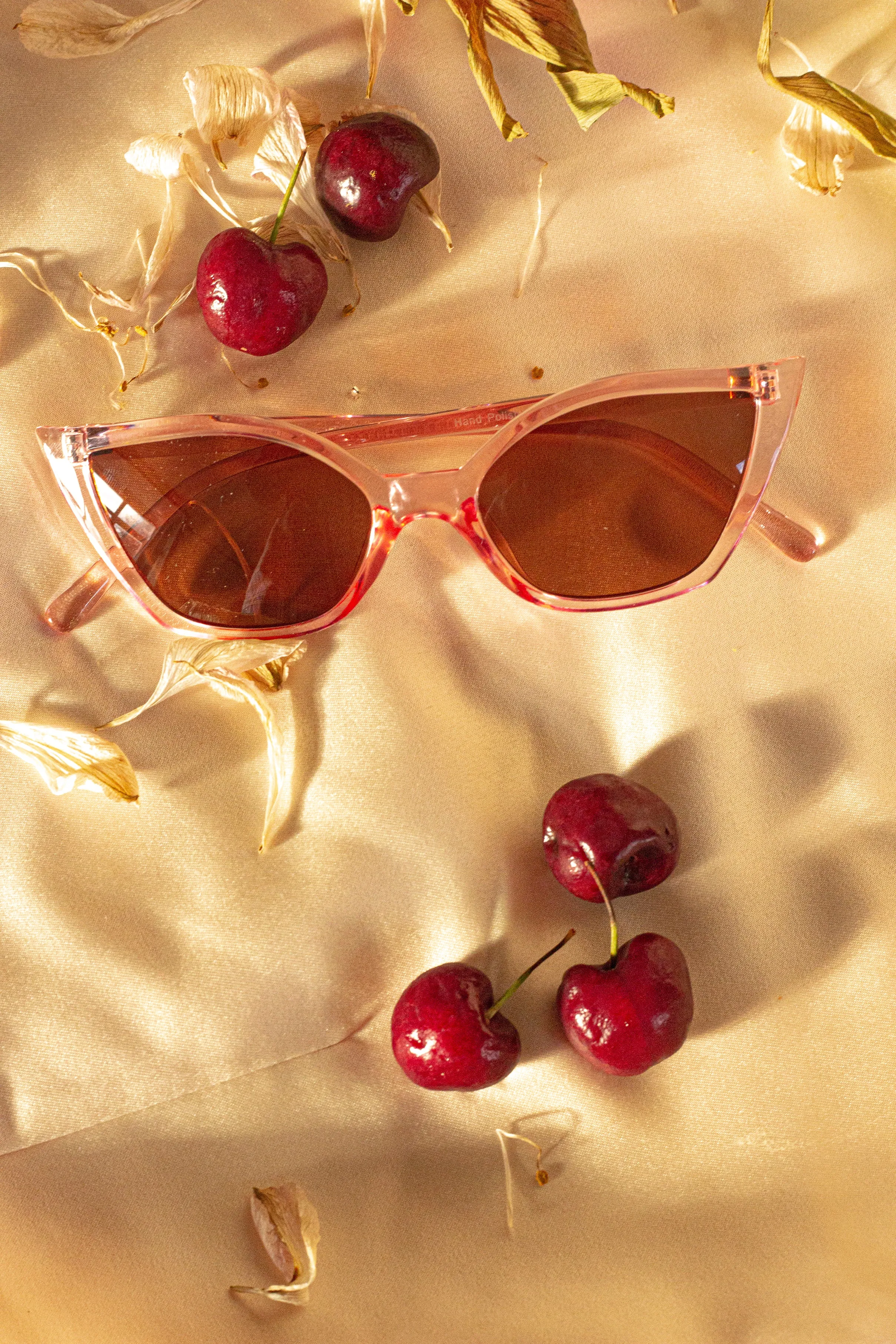 Transparent Cat Eye Sunglasses