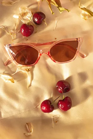 Transparent Cat Eye Sunglasses