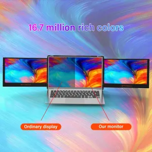 Triple Laptop Monitor