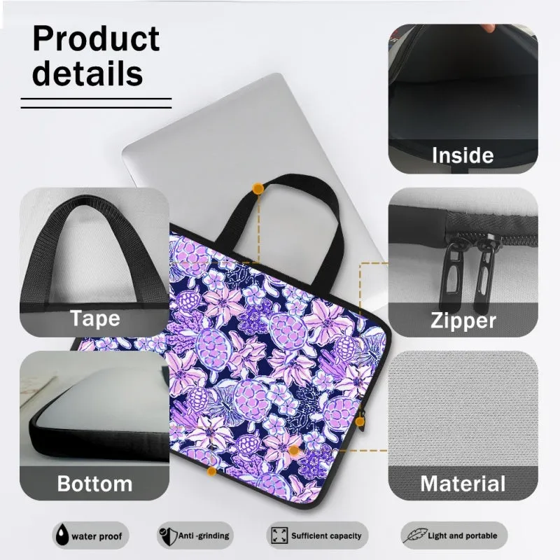 Tropical Turtles Laptop Case - Preorder - ETA Early Aug. 2024