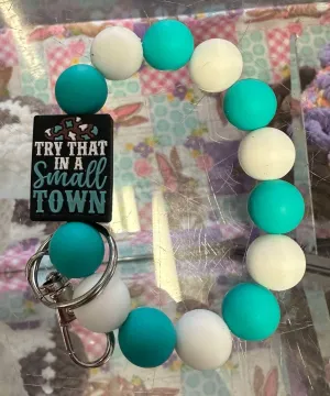 Try That In A Small Town Silicone Wristlet