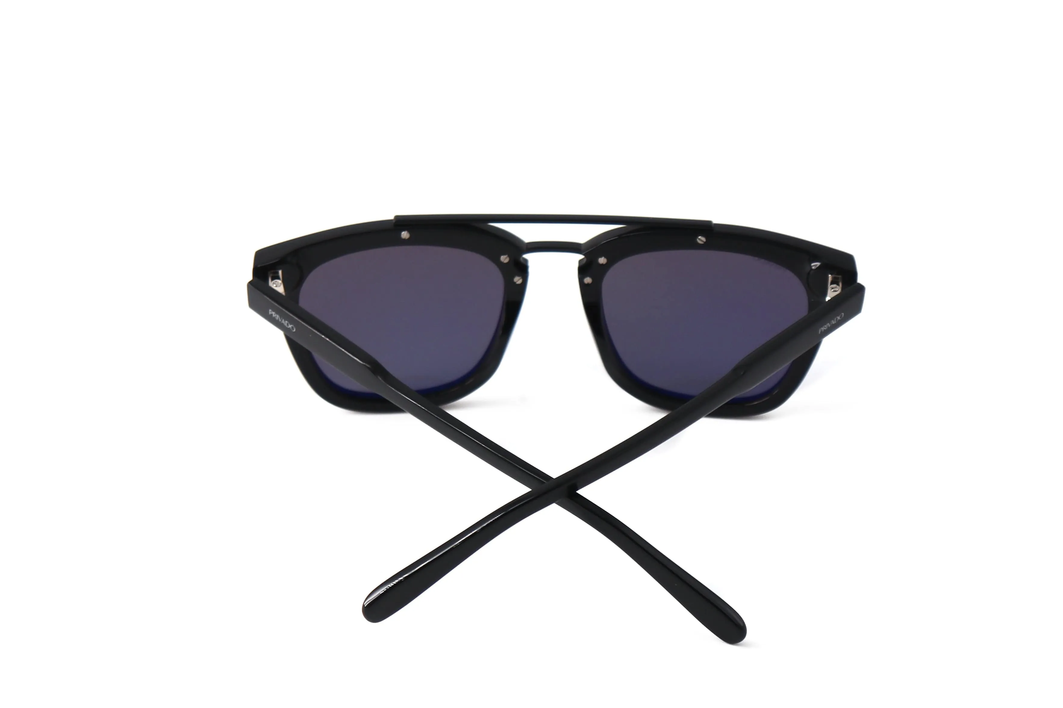 Tyto - Classic Square Polarized Sunglasses - Black & Gray