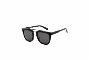 Tyto - Classic Square Polarized Sunglasses - Black & Gray