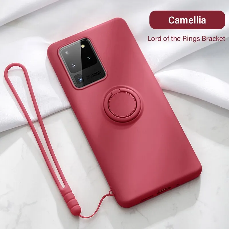 Ultra-Thin Silicone Magnetic Phone Case Holder