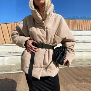 Ultralight with Stand Up Collar Warm Puff Jacket