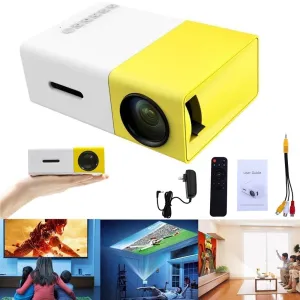 ULTRON LED Mini Projector w/1080p Full HD Support