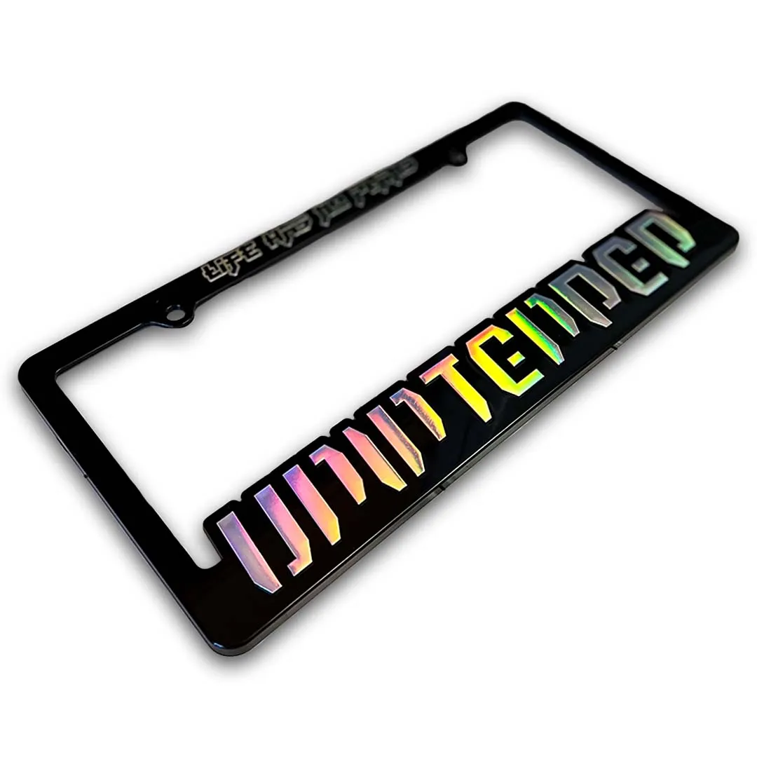 UNINTENDED License Plate Frame