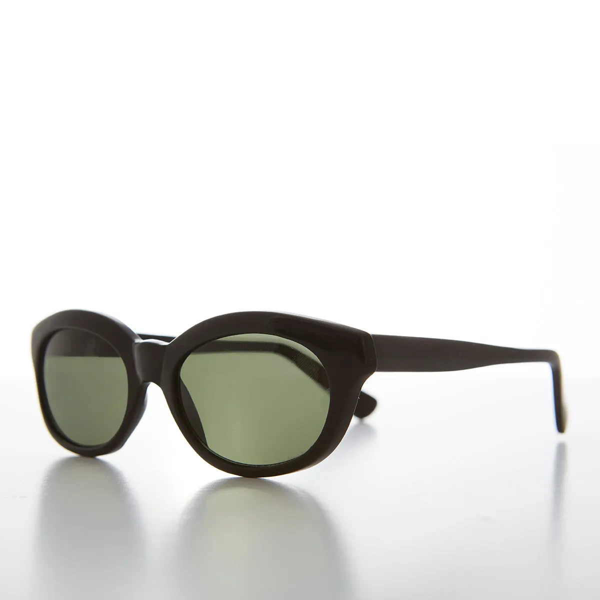 Unique Rockabilly Vintage Thick Frame Sunglass - Chrissy