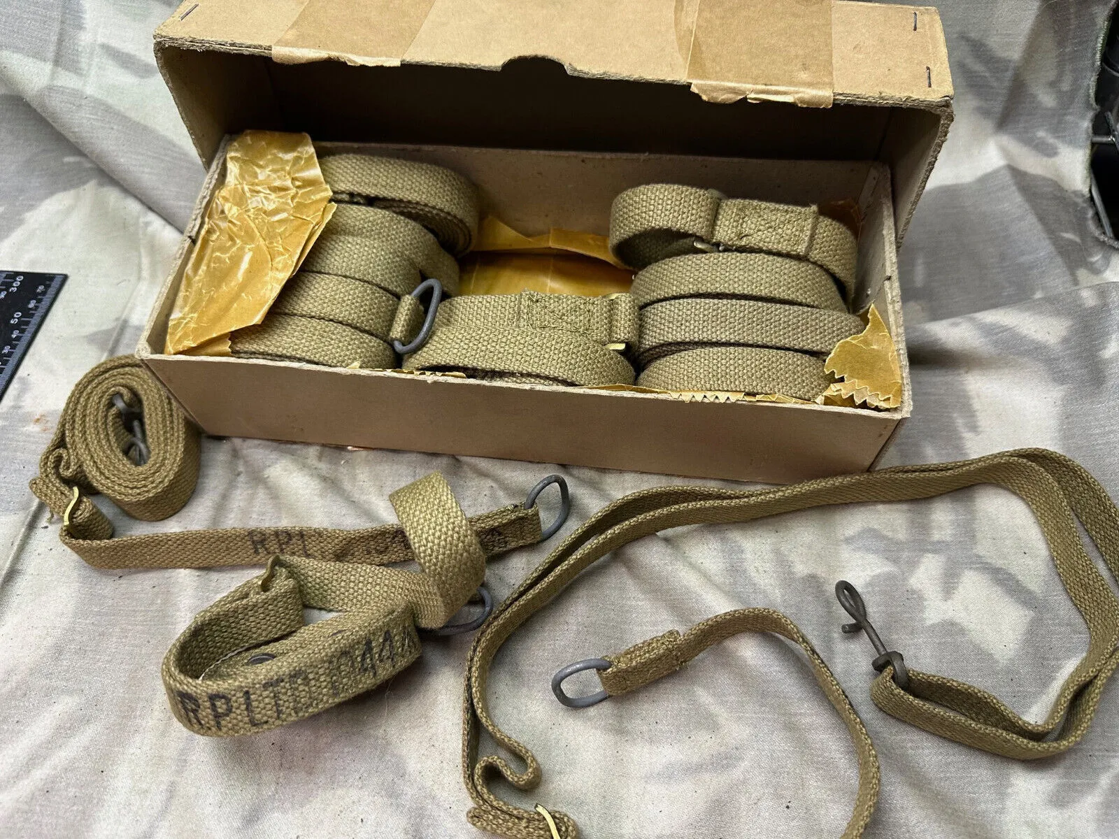 Unissued WW2 37 Pattern Sten Sling British Army - From Original Box