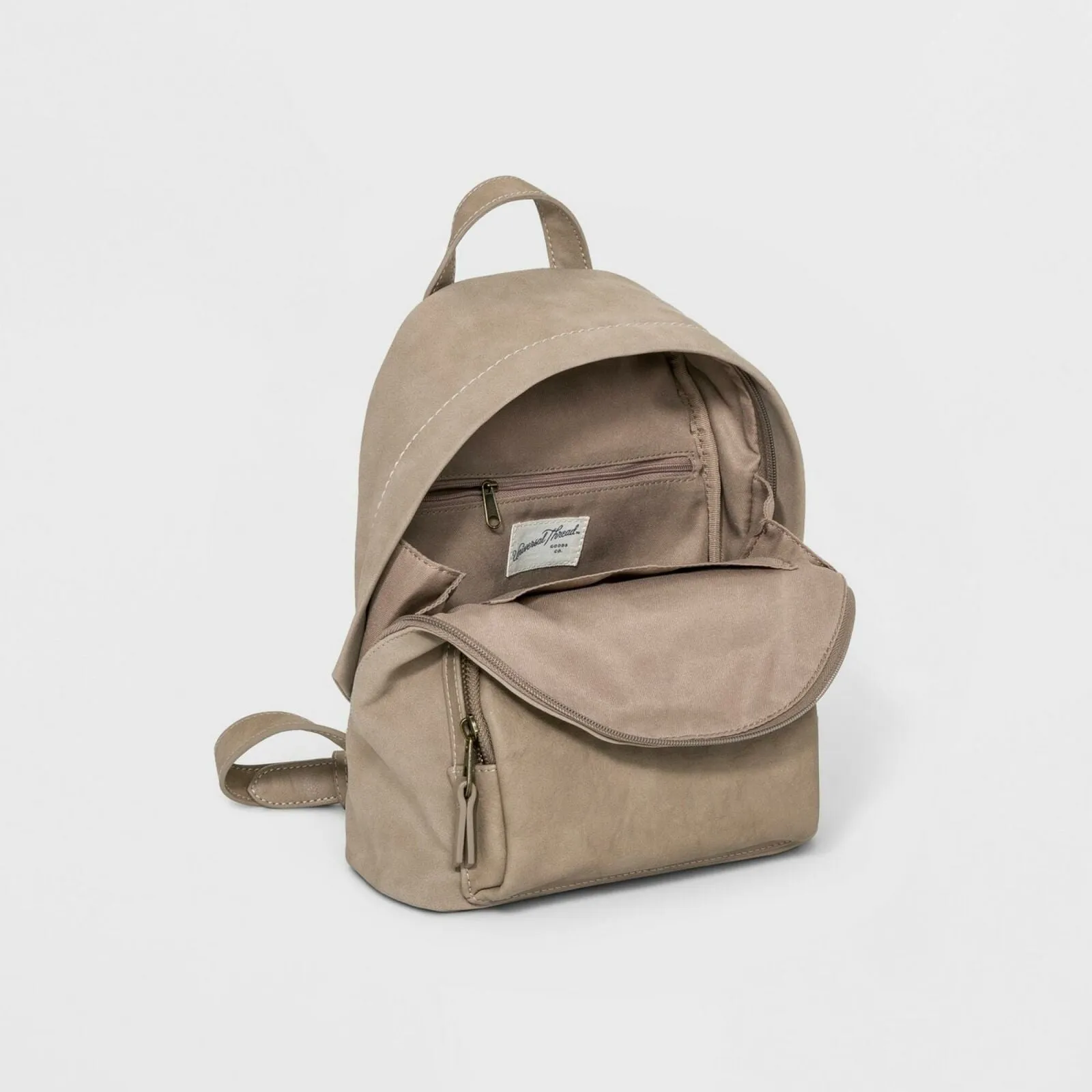 Universal Thread Women's Faux Leather Mini Dome Backpack