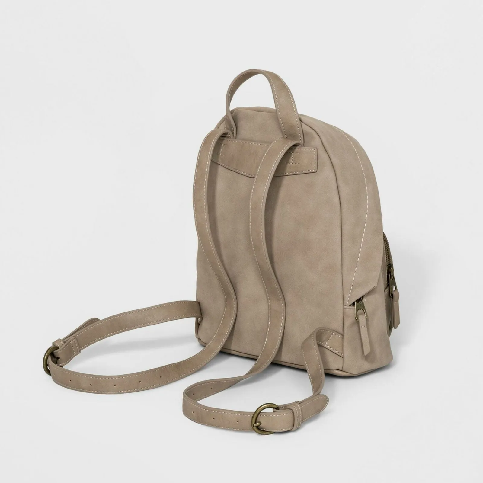Universal Thread Women's Faux Leather Mini Dome Backpack