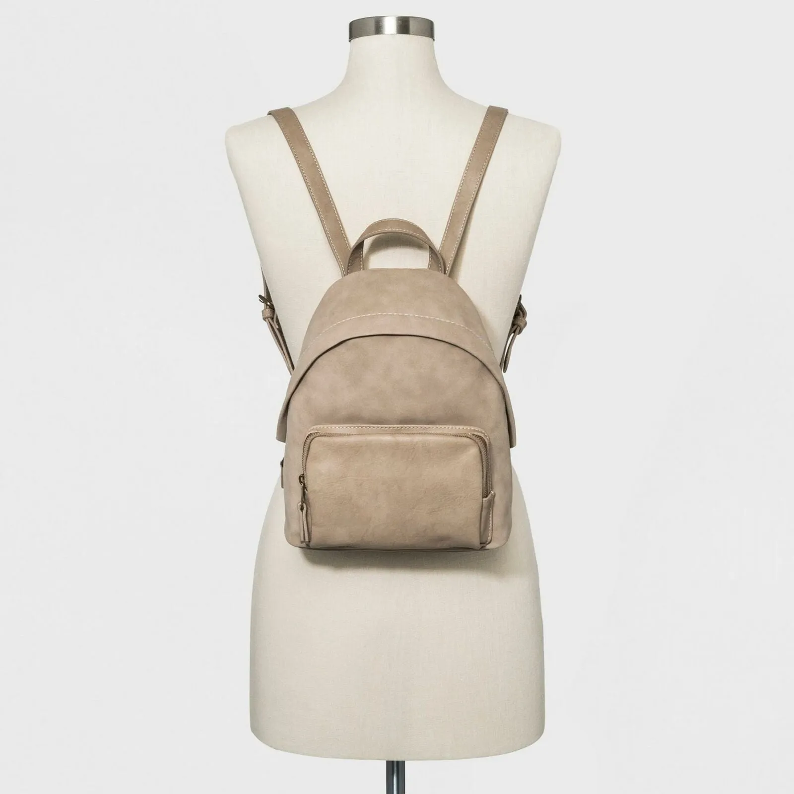 Universal Thread Women's Faux Leather Mini Dome Backpack
