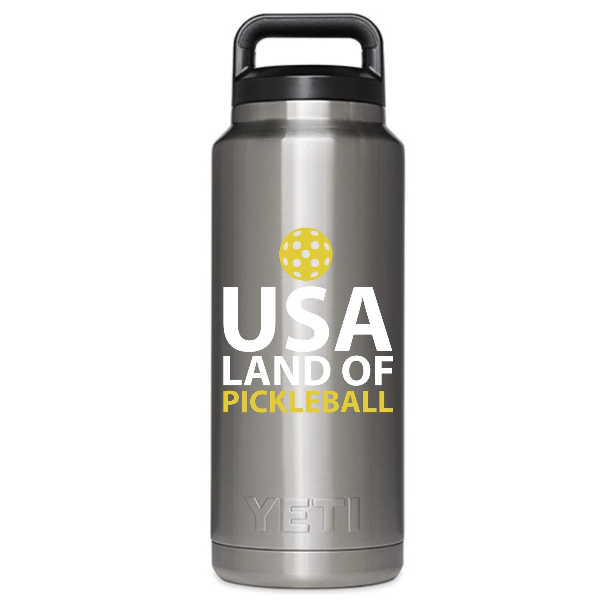 USA Land of Pickleball Decal for your Water Bottle / Yeti