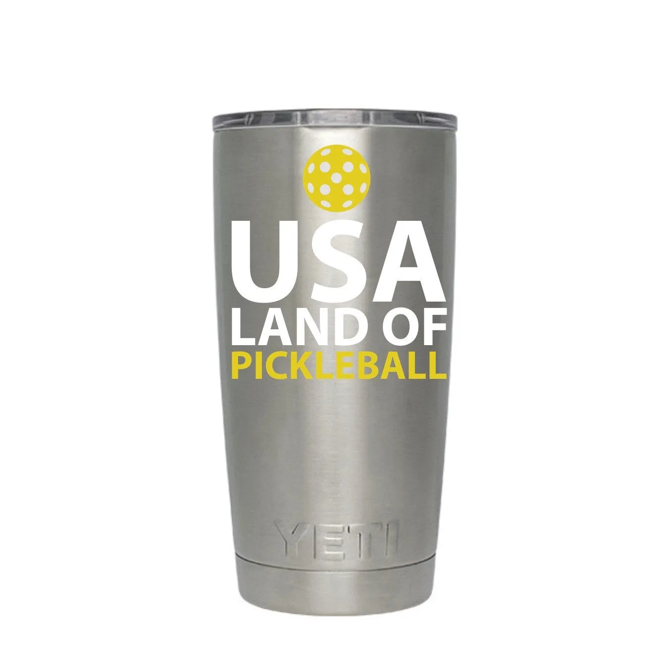 USA Land of Pickleball Decal for your Water Bottle / Yeti
