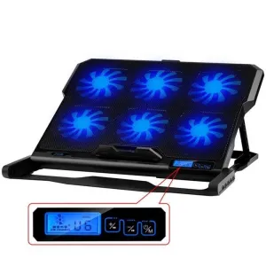 USB Cooling Fan Pad and Stand for 12 inches to 15.6 inches Laptops