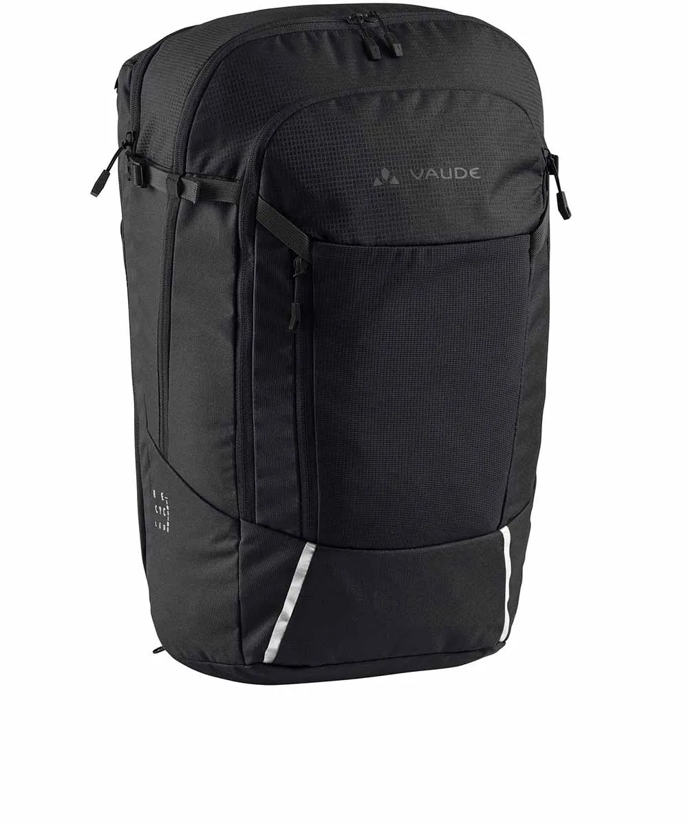 Vaude Cycle 28 II nachhaltige Fahrradtasche aus recycelten PET-Flaschen