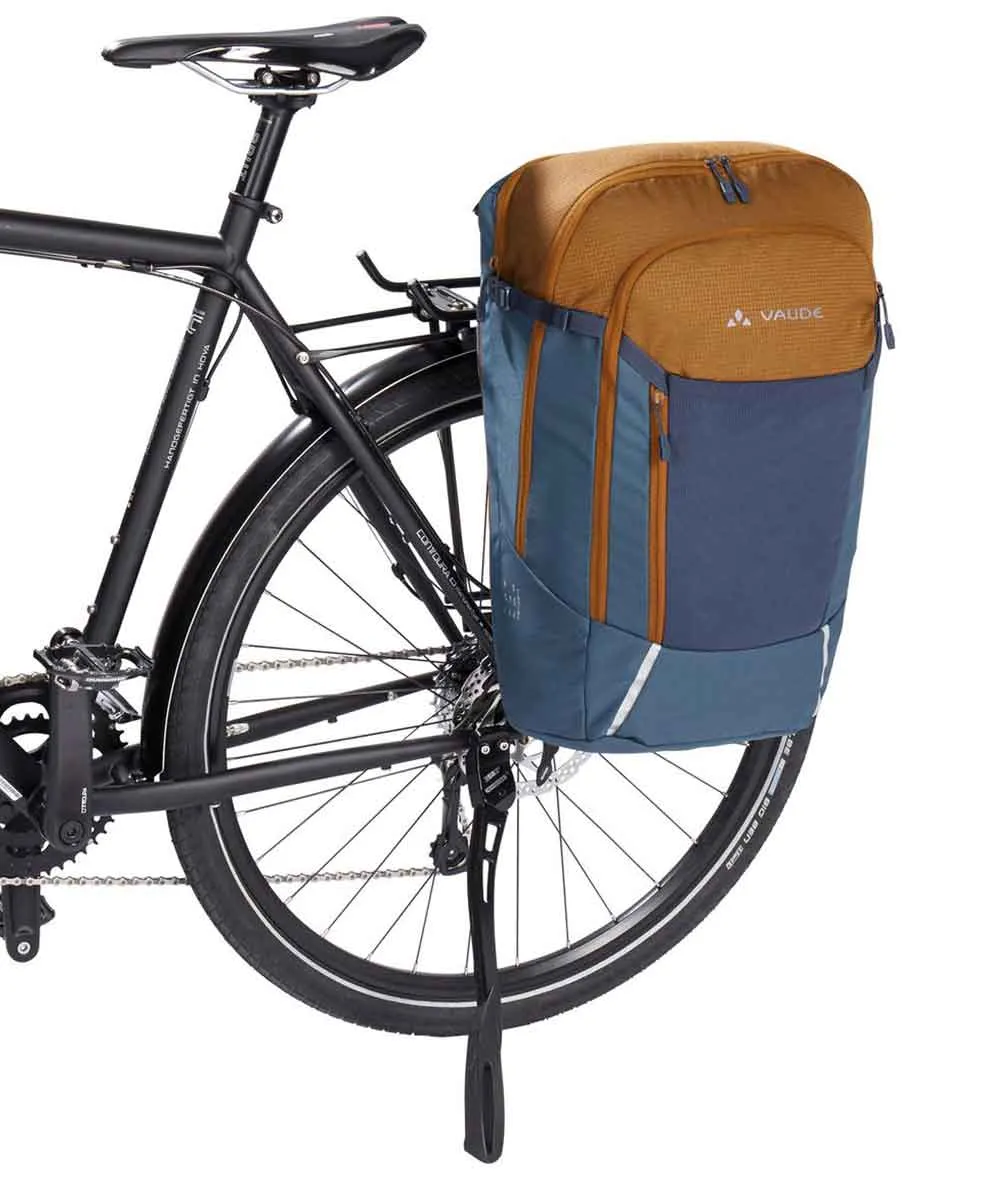 Vaude Cycle 28 II nachhaltige Fahrradtasche aus recycelten PET-Flaschen