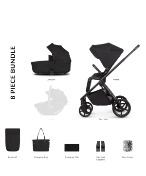 Venicci Claro in Black 2 in 1