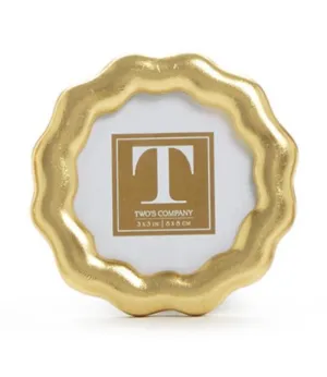 VINTAGE ORE PHOTO FRAME - ROUND 3"