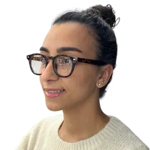 Vintage Tortoise Round Glasses