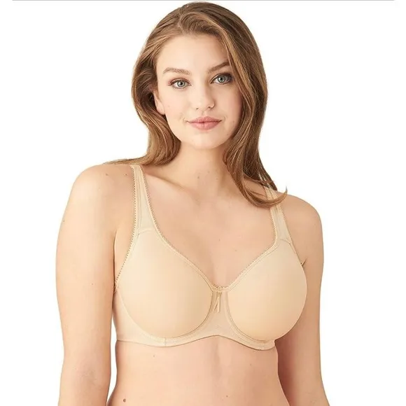 Wacoal Women's Basic Beauty Contour T-Shirt Bra SZ 46D