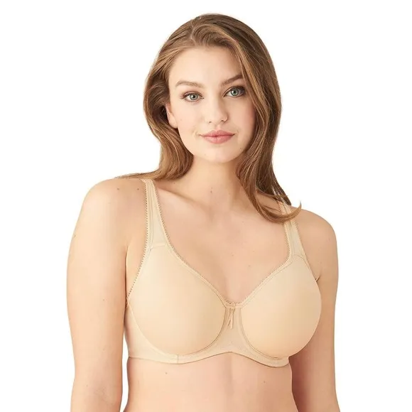 Wacoal Women's Basic Beauty Contour T-Shirt Bra SZ 46D