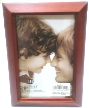 WALNUT WOOD 4" X 6" FRAME