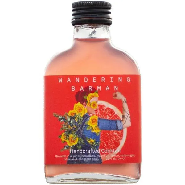 Wandering Barman Wandering Barman Iron Lady- Rose & Hops Gin Sling 100 ml