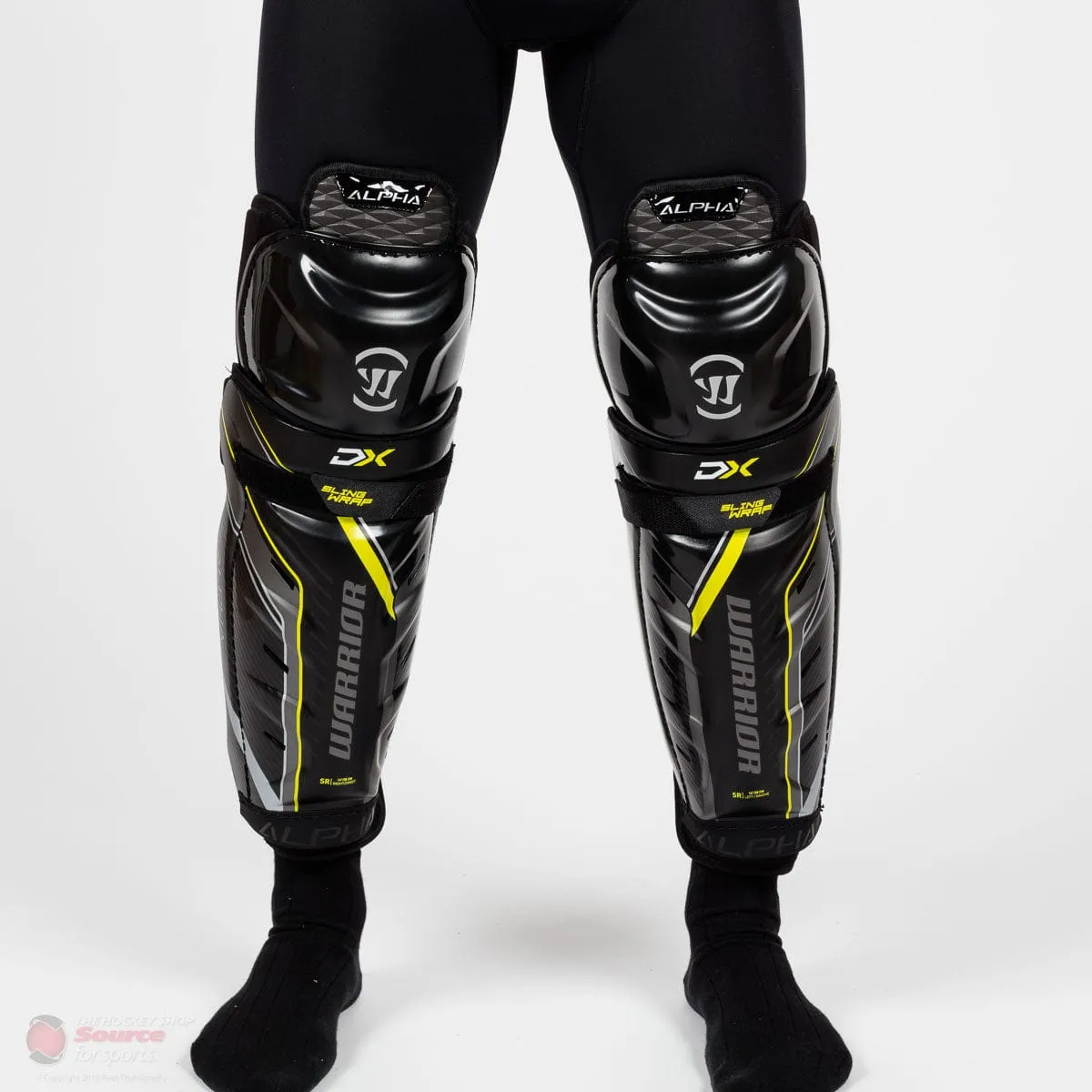 Warrior Alpha DX Senior Hockey Shin Guards