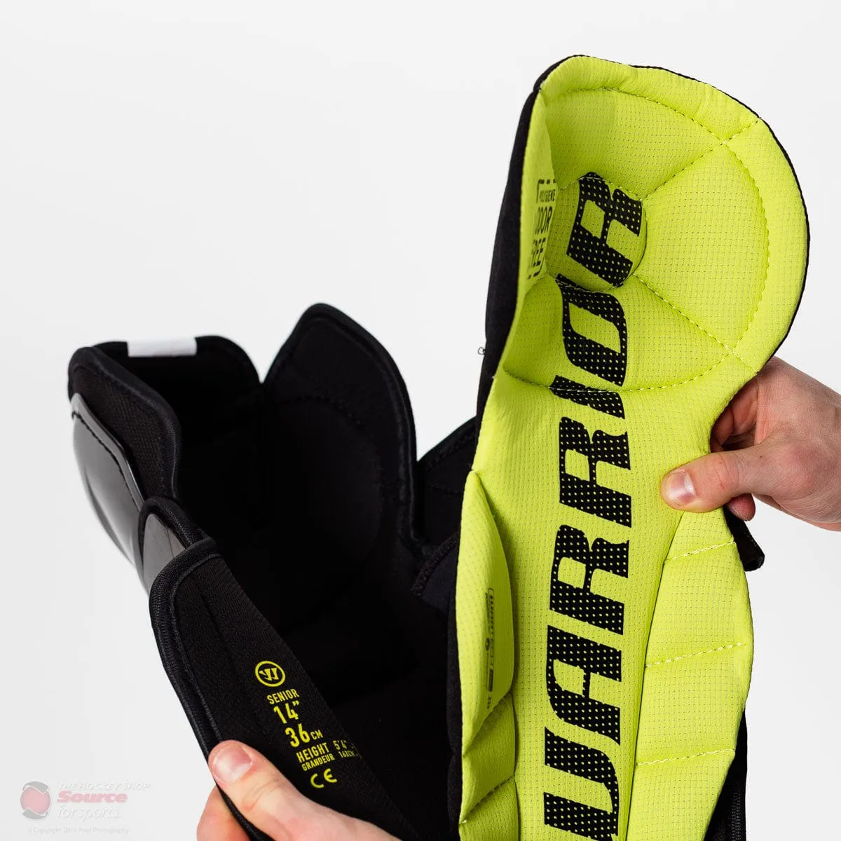 Warrior Alpha DX Senior Hockey Shin Guards
