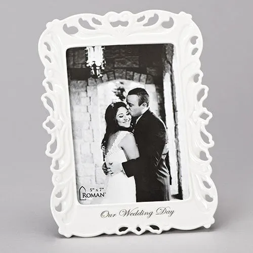 Wedding Frame Photo 5x7 : "Our Wedding Day"