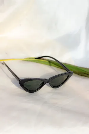 Weighted Cat Eye Sunglasses